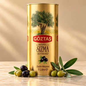 Göztaş Naturel Sızma Zeytinyağı 1 Lt | %100 Doğal